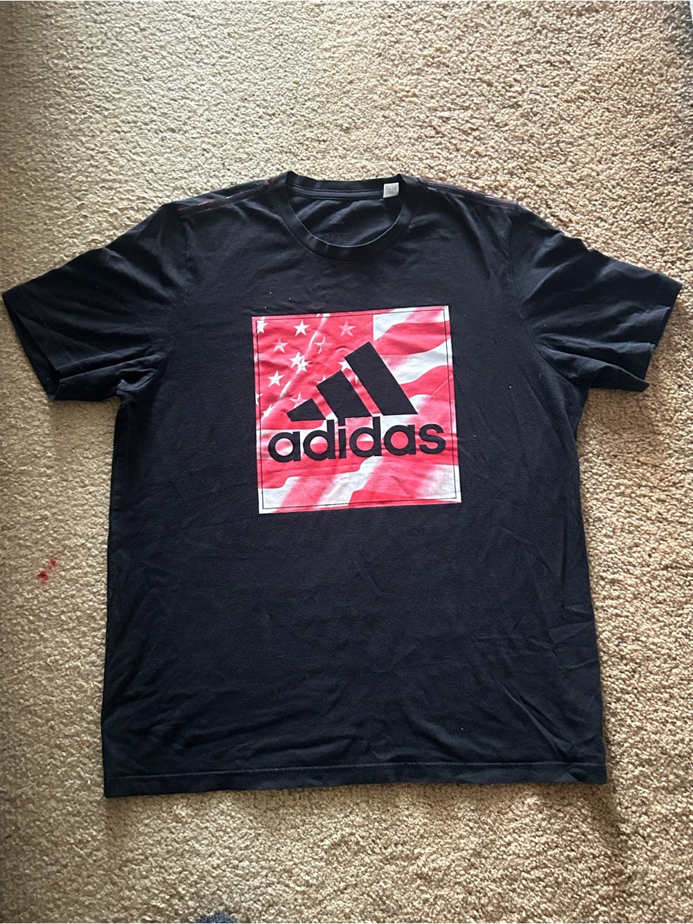 Adidas black t-shirt
